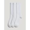 imageJockey Mens Socks Mens NonBinding Crew Socks  3 PackWhite