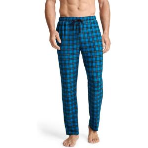 imageJockey Mens Sleepwear Ultra Soft PantTurquoise Plaid