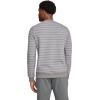 imageJockey Mens Loungewear Lightweight Cotton Blend Fleece Crew SweatshirtRyder Stripe