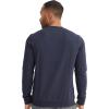 imageJockey Mens Loungewear Lightweight Cotton Blend Fleece Crew SweatshirtTrue Navy Heather