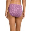 imageJockey Womens Underwear Plus Size Elance Bikini  3 PackFloralIce PeachPurple Haze Spray