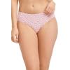 imageJockey Womens Underwear Plus Size Elance Bikini  3 PackLilac DreamsFloral WishBlush Pink
