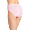 imageJockey Womens Underwear Plus Size Elance French Cut  3 PackFrothy PinkWhiteEgyptian Scroll