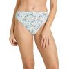 imageJockey Womens Underwear Plus Size Elance French Cut  3 PackIris BlueTender Yellow StripeDainty White Florals