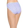 imageJockey Womens Underwear Plus Size Elance French Cut  3 PackMidnight IrisBouquet BloomFrothy Blue