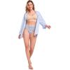 imageJockey Womens Underwear Plus Size Elance French Cut  3 PackMythos Garden