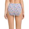imageJockey Womens Underwear Plus Size Elance French Cut  3 PackMythos Garden