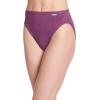 imageJockey Womens Underwear Plus Size Elance French Cut  3 PackOatmealBoysenberryPerfect Purple