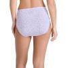 imageJockey Womens Underwear Plus Size Elance French Cut  3 PackSerene Leopard PrintViolet VeilFuture Dusk