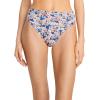 imageJockey Womens Underwear Plus Size Elance French Cut  3 PackTeal SlateJoy FloralCaspian Sea