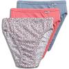 imageJockey Womens Underwear Plus Size Elance French Cut  3 PackViolet VeilCoral Mist HeatherTango Dot