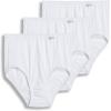 imageJockey Womens Underwear Plus Size Elance French Cut  3 PackWhite