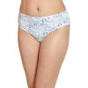 imageJockey Womens Underwear Plus Size Elance French Cut  3 PackWinter BlueEden FloralParadise Teal