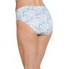 imageJockey Womens Underwear Plus Size Elance French Cut  3 PackWinter BlueEden FloralParadise Teal