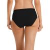 imageJockey Womens Underwear Smooth ampamp Shine Seamfree HipsterBlack