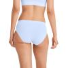 imageJockey Womens Underwear Smooth ampamp Shine Seamfree HipsterDreamy Blue