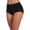 imageJockey Womens Underwear Supersoft Breathe Brief  3 PackBlack