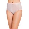 imageJockey Womens Underwear Supersoft Breathe Brief  3 PackCoral MistPier GeoPurple Amethyst