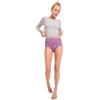 imageJockey Womens Underwear Supersoft Breathe Brief  3 PackFloral SprayPeach IcePurple Haze