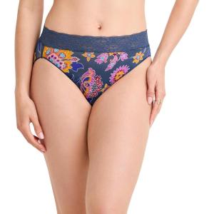 imageJockey Womens Underwear No Panty Line Promise Tactel Lace BikiniOrnate Floral