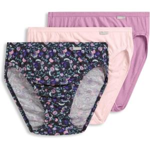 imageJockey Womens Underwear Plus Size Elance French Cut  3 PackBeloved Pink