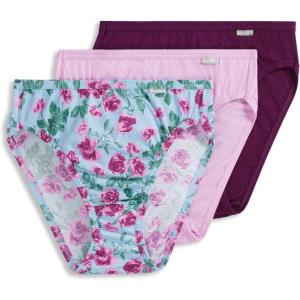 imageJockey Womens Underwear Plus Size Elance French Cut  3 PackBlushberry