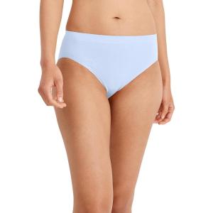 imageJockey Womens Underwear Smooth ampamp Shine Seamfree HipsterDreamy Blue
