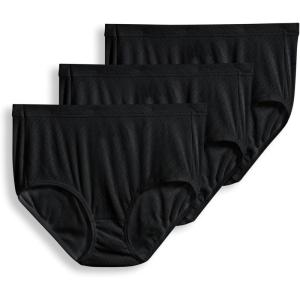 imageJockey Womens Underwear Supersoft Breathe Brief  3 PackBlack