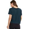 imageJockey Womens Activewear EVERACTIVE TwistFront TeeOcean Sky