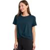 imageJockey Womens Activewear EVERACTIVE TwistFront TeeOcean Sky