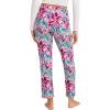 imageJockey Womens Sleepwear Soft Cool PantPrinted Elegance Jewel Tones