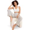 imageJockey Womens Bra Seamfree Cotton Blend Light Support BraletteDiamond White