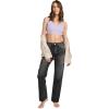 imageJockey Womens Bra Seamfree Cotton Blend Light Support BraletteViolet Veil