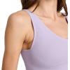 imageJockey Womens Bra Seamfree Cotton Blend Light Support BraletteViolet Veil