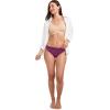 imageJockey Womens Underwear Seamfree ThongVintage Plum Stripe