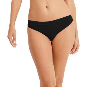 imageJockey Womens Underwear Seamfree ThongBlack