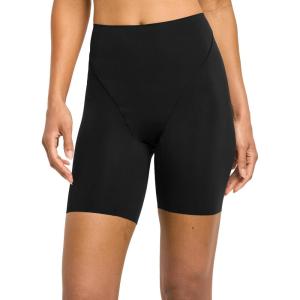 imageJockey Womens Shapewear Skimmies Tummy Smoothing MidThigh ShortBlack