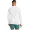imageJockey Mens Baselayer Cotton Stretch Long Sleeve Mock Neck TeeDiamond White