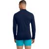 imageJockey Mens Baselayer Cotton Stretch Long Sleeve Mock Neck TeeNavy