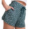 imageJockey Womens Sleepwear Waffle Sleep ShortIsland Floral