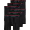 imageJockey Mens Underwear Chafe Proof Pouch Microfiber 6quot Boxer Brief  6 PackBlack