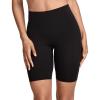 imageJockey Womens Shapewear Skimmies Seamfree Ultralight Smoothing MidThigh SlipshortBlack