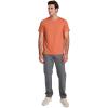 imageJockey Mens Activewear EVERACTIVE Crew Neck TeeBitter Orange Heather