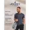 imageJockey Mens Activewear EVERACTIVE Crew Neck TeeBlack Heather