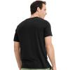 imageJockey Mens Activewear EVERACTIVE Crew Neck TeeBlack Heather