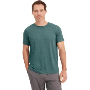 imageJockey Mens Activewear EVERACTIVE Crew Neck TeeCactus Pine Heather