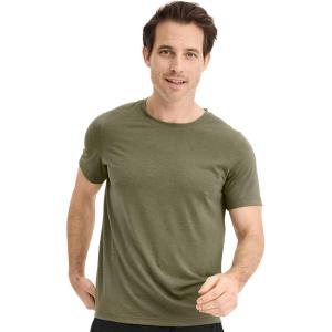 imageJockey Mens Activewear EVERACTIVE Crew Neck TeeMilitary Green Heather