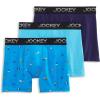 imageJockey Boys Underwear Cotton Blend Boxer Brief  4 PackCamping FunIsland IndigoTeal