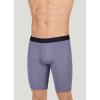 imageJockey Mens Underwear Active Ultra Soft Modal 9quot Long Leg Boxer BriefLantern Grey