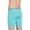 imageJockey Mens Underwear Active Ultra Soft Modal 9quot Long Leg Boxer BriefPool Blue